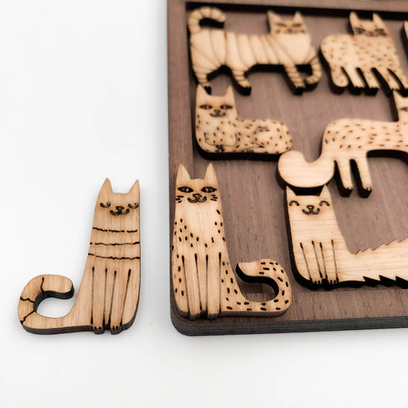 Cute Cat Brain-burning PuzzlePuzzles, StationeryNEW TOWN BAZAAR