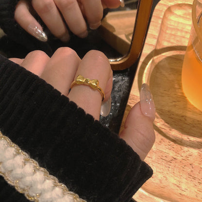 Golden Bow RingringsNEW TOWN BAZAAR