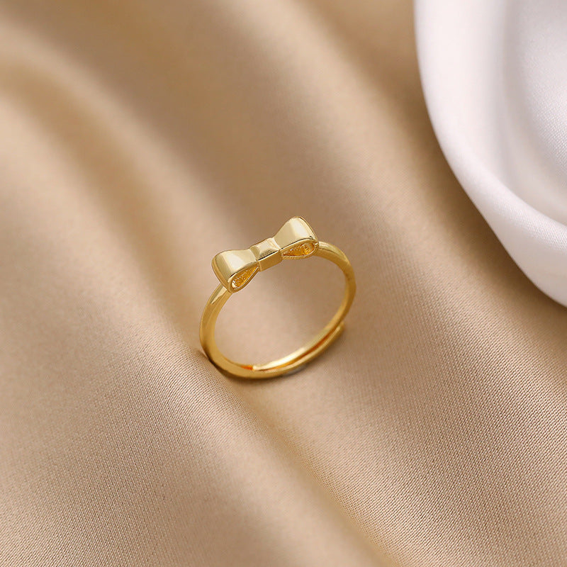 Golden Bow RingringsNEW TOWN BAZAAR