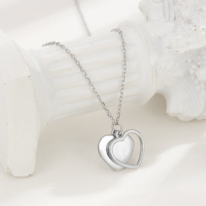 Heart-shaped Clavicle NecklacenewNEW TOWN BAZAAR