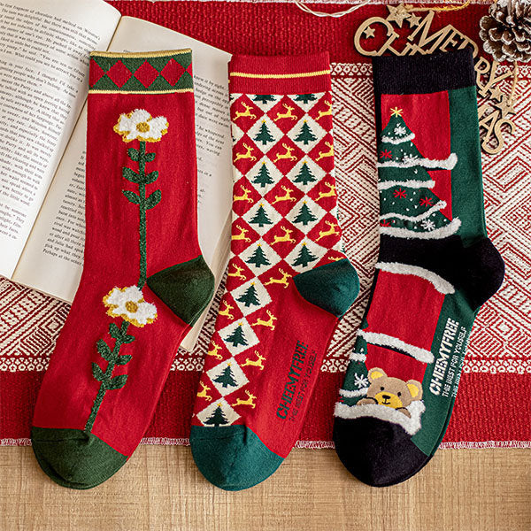 Cute Christmas Socks Gift BoxChristmasNEW TOWN BAZAAR