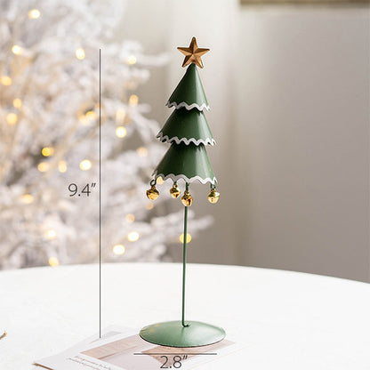 Christmas Tree Ornament - Iron - Red - GreenNEW TOWN BAZAAR