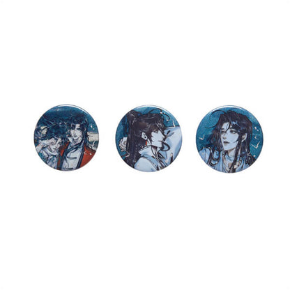 Badge en fer blanc TGCF Xie Lian Hua Cheng, série II