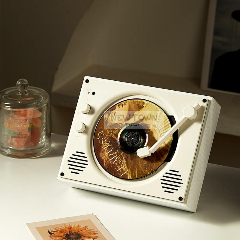 CD Player Retro Bluetooth Speaker