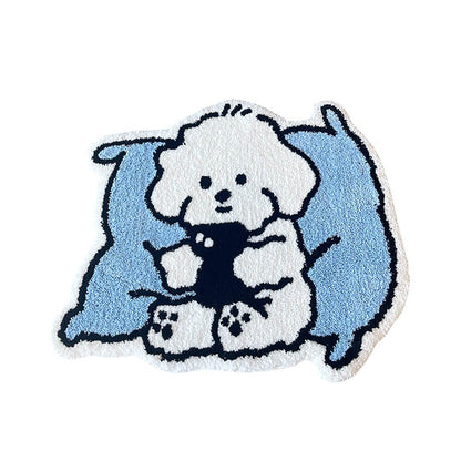 High Quality Cute Puppy Floor MatHOME RUGS, rugsNEW TOWN BAZAAR