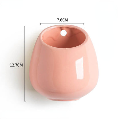 Honeycomb Shape Ceramic Wall Hanging PlanterHOME PLANTERS & VASESNEW TOWN BAZAAR