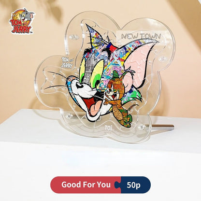 Tom and Jerry Irregular Outline Puzzle