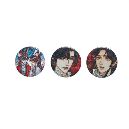 Badge en fer blanc TGCF Xie Lian Hua Cheng, série II