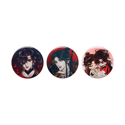 TGCF Xie Lian Hua Cheng Tinplate Badge Series III