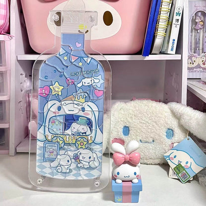 Kawaii Kuromi In The Bottle Puzzle My Melody Cinnamorollbest, PuzzlesNEW TOWN BAZAAR