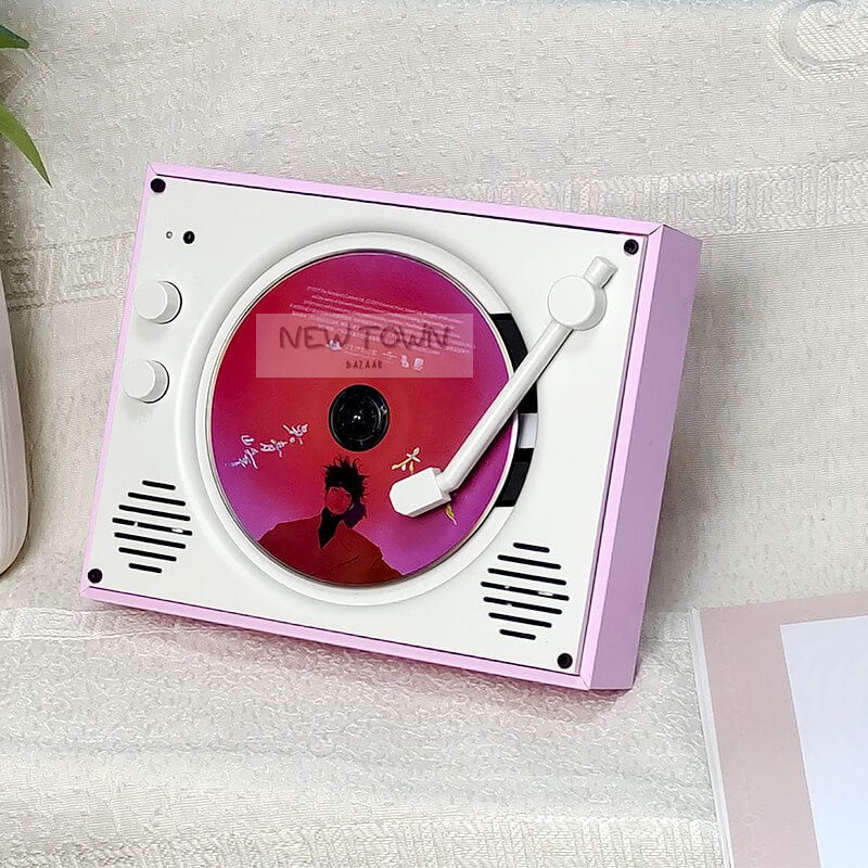 CD Player Retro Bluetooth Speaker