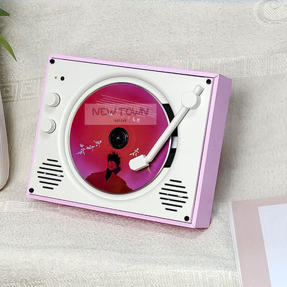 CD Player Retro Bluetooth Speaker