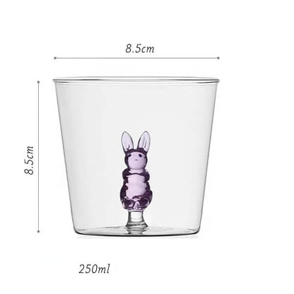 Three-Dimensional Animal Glass CupNEW TOWN BAZAAR