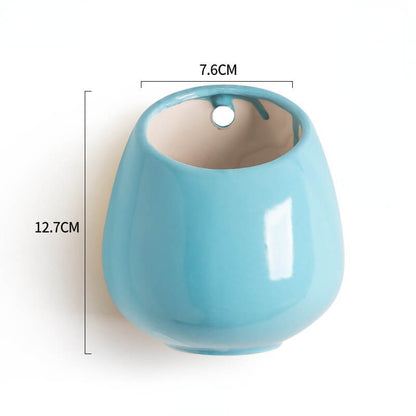 Honeycomb Shape Ceramic Wall Hanging PlanterHOME PLANTERS & VASESNEW TOWN BAZAAR