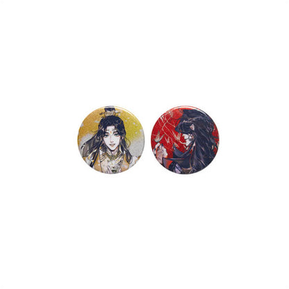 Badge en fer blanc TGCF Xie Lian Hua Cheng, série II