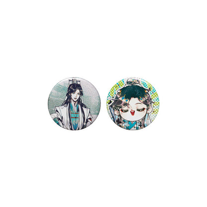 TGCF Xie Lian Hua Cheng Tinplate Badge Series III