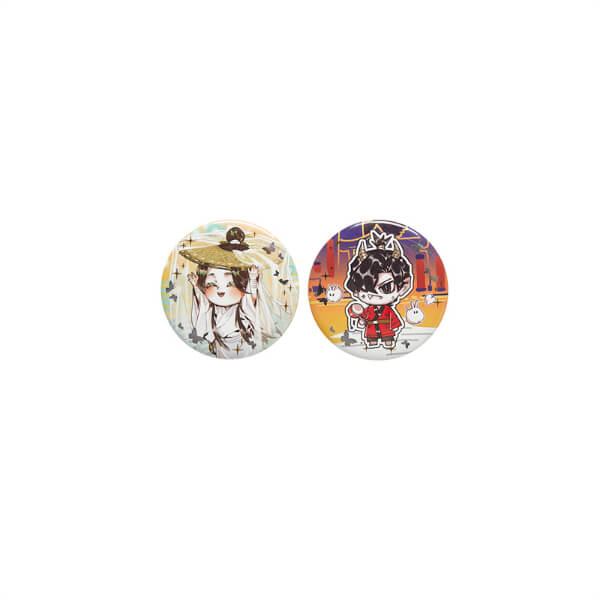 Badge en fer blanc TGCF Xie Lian Hua Cheng, série II