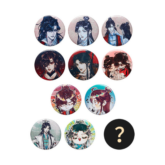 TGCF Xie Lian Hua Cheng Tinplate Badge Series III