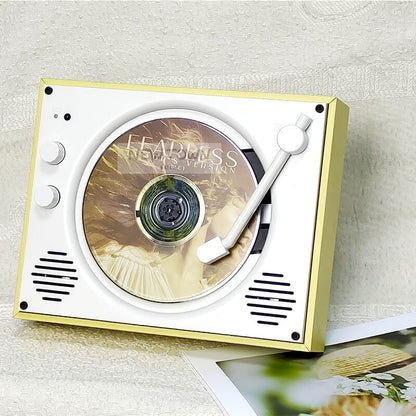 CD Player Retro Bluetooth Speaker