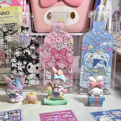 Kawaii Kuromi In The Bottle Puzzle My Melody Cinnamorollbest, PuzzlesNEW TOWN BAZAAR