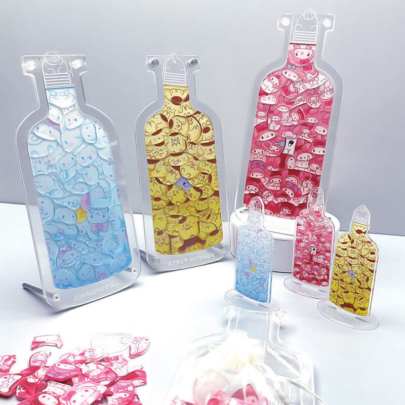 Cinnamoroll Kuromi Hello Kitty in the Bottle PuzzlePuzzlesNEW TOWN BAZAAR