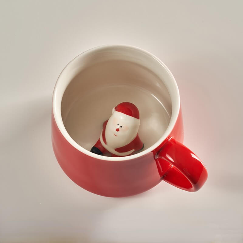 Christmas Red Decoration Gift MugsChristmasNEW TOWN BAZAAR