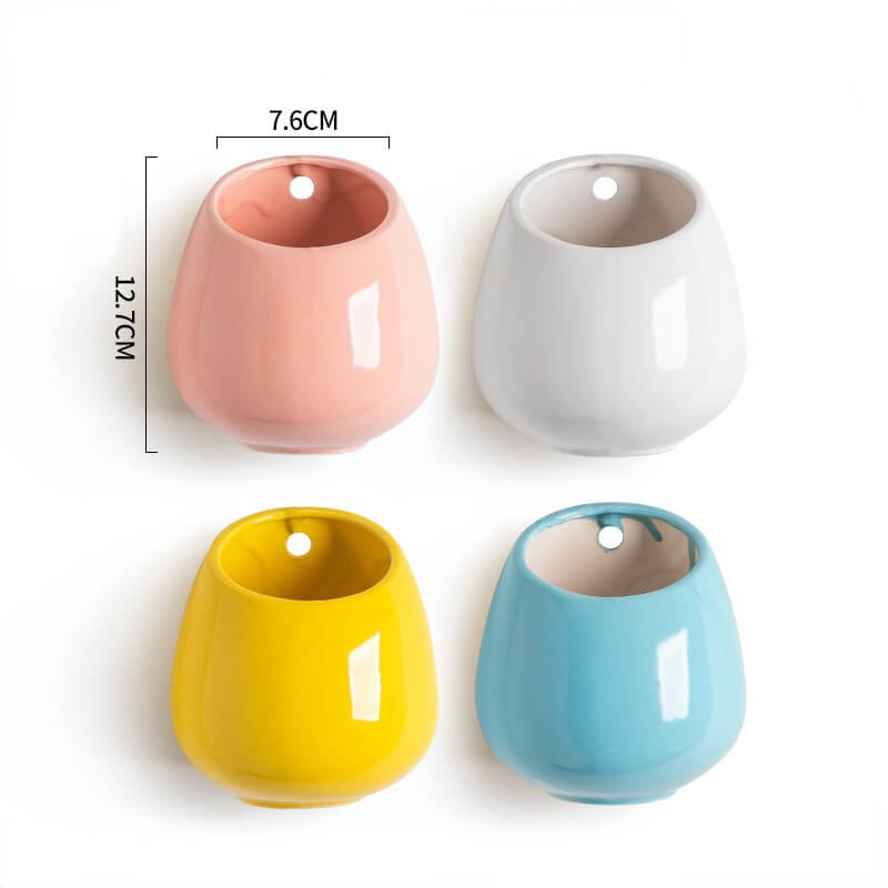 Honeycomb Shape Ceramic Wall Hanging PlanterHOME PLANTERS & VASESNEW TOWN BAZAAR