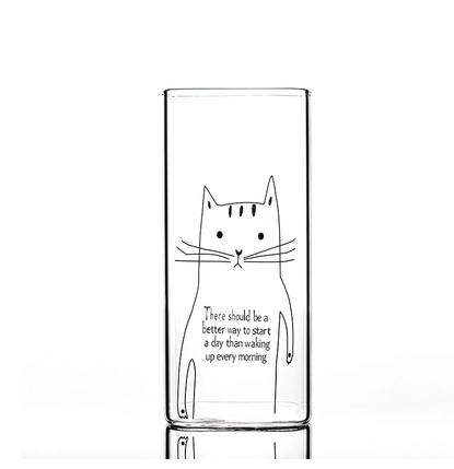 Animal Cartoon Glass CupNEW TOWN BAZAAR