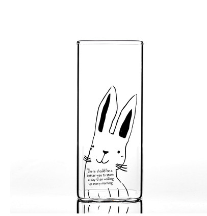 Animal Cartoon Glass CupNEW TOWN BAZAAR