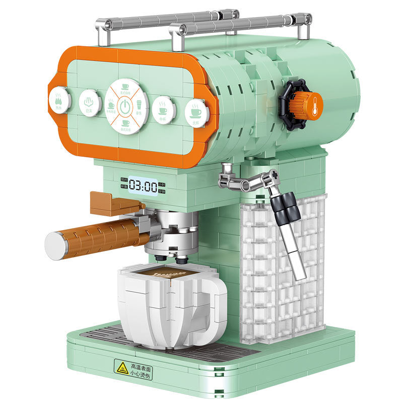 Coffee Machine Building Blocksbest, GIFT HERNEW TOWN BAZAAR