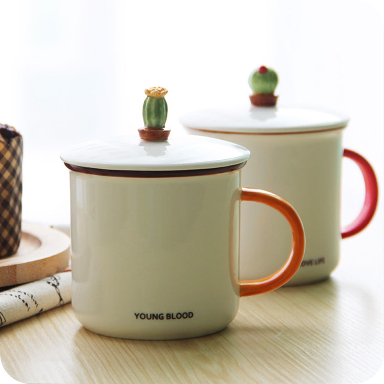 Cactus Creative Ceramic Mug NEW TOWN BAZAAR