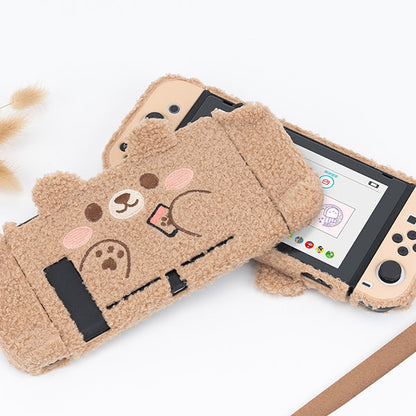 Plush Nintendo Switch Protective CaseGameNEW TOWN BAZAAR