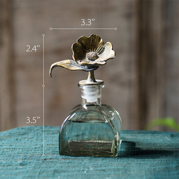Small Glass Bottles with StopperNEW TOWN BAZAAR
