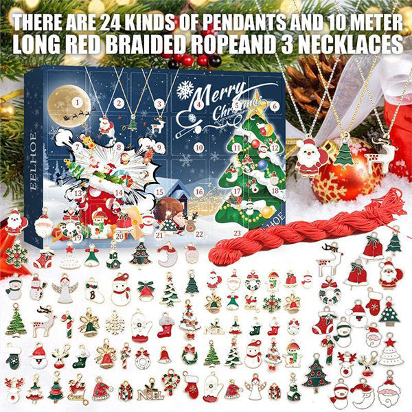Christmas Pendant Themed Calendar BoxNEW TOWN BAZAAR