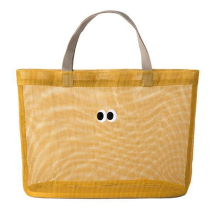Mesh Capacity Single Shoulder BagGIFT HERNEW TOWN BAZAAR