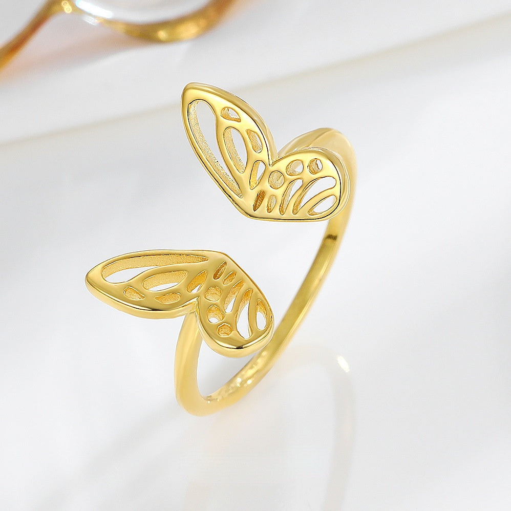 Butterfly Opening Ringher, ringsRingsNEW TOWN BAZAAR