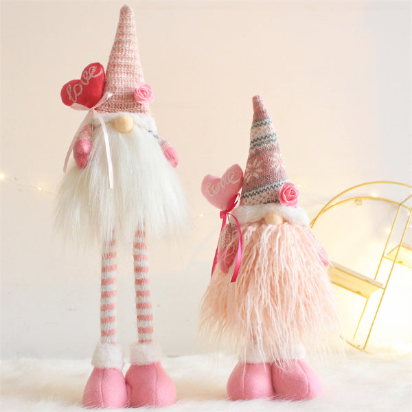 Pink Christmas Gnome Unit 6pcsNEW TOWN BAZAAR