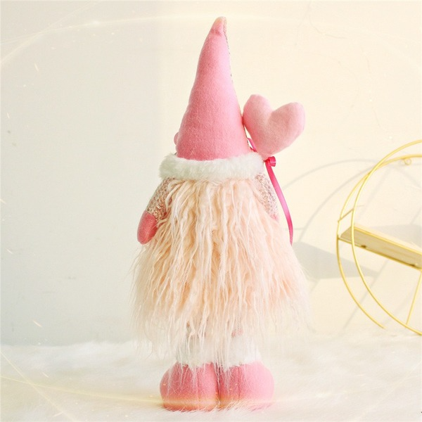 Pink Christmas Gnome Unit 6pcsNEW TOWN BAZAAR