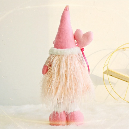 Pink Christmas Gnome Unit 6pcsNEW TOWN BAZAAR