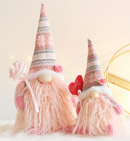 Pink Christmas Gnome Unit 6pcsNEW TOWN BAZAAR