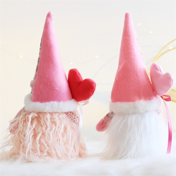 Pink Christmas Gnome Unit 6pcsNEW TOWN BAZAAR