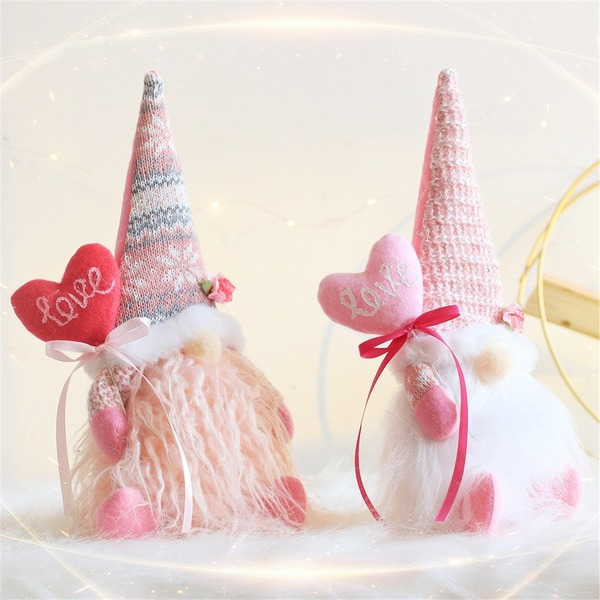 Pink Christmas Gnome Unit 6pcsNEW TOWN BAZAAR