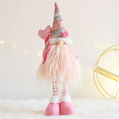 Pink Christmas Gnome Unit 6pcsNEW TOWN BAZAAR