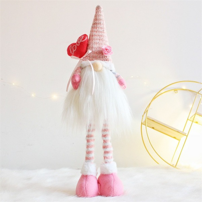 Pink Christmas Gnome Unit 6pcsNEW TOWN BAZAAR