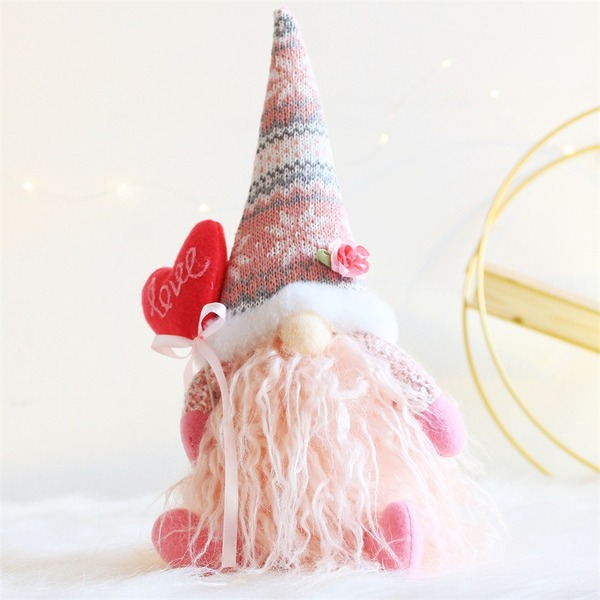 Pink Christmas Gnome Unit 6pcsNEW TOWN BAZAAR