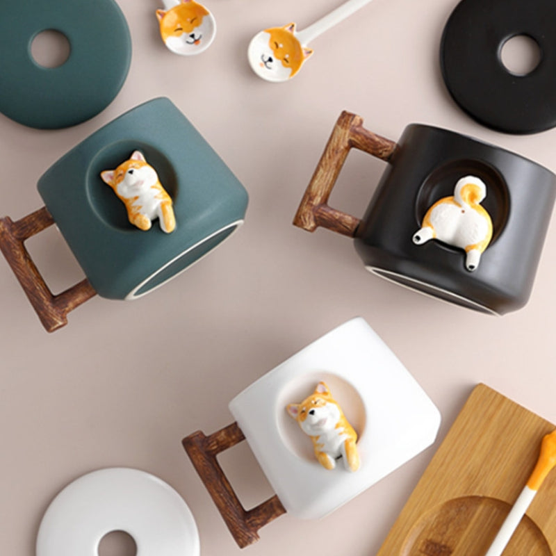 Cute Shiba Inu MugGIFT HERNEW TOWN BAZAAR