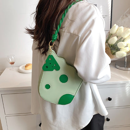 Cute Cheese Shoulder BagNEW TOWN BAZAAR