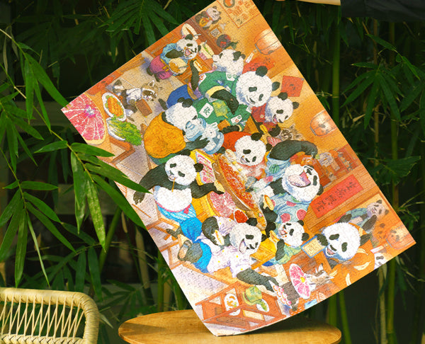 Original Chinese Cute Panda PuzzleTOINEW TOWN BAZAAR