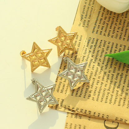 Five Pointed Star EarringsNEW TOWN BAZAAR