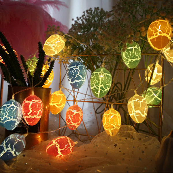Crackled Egg Inspired String LightsHOME LAMPS & LAGHTINGNEW TOWN BAZAAR